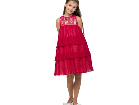 Piccola Speranza Kids Girl s Fuchsia Dress Online now