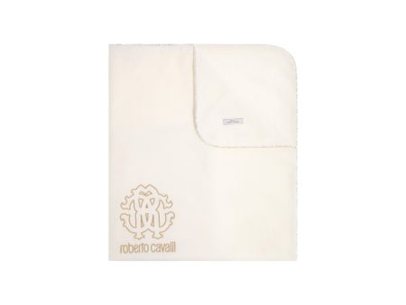 Roberto Cavalli Kids New Born Blanket, One Size Cheap