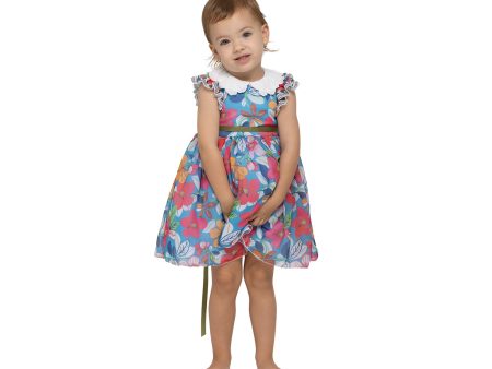 Piccola Speranza Kids Baby Girl s Blue Dress Discount