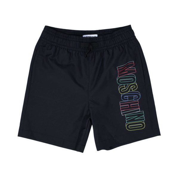 Moschino Kids Boy s Black Swimsuit Online