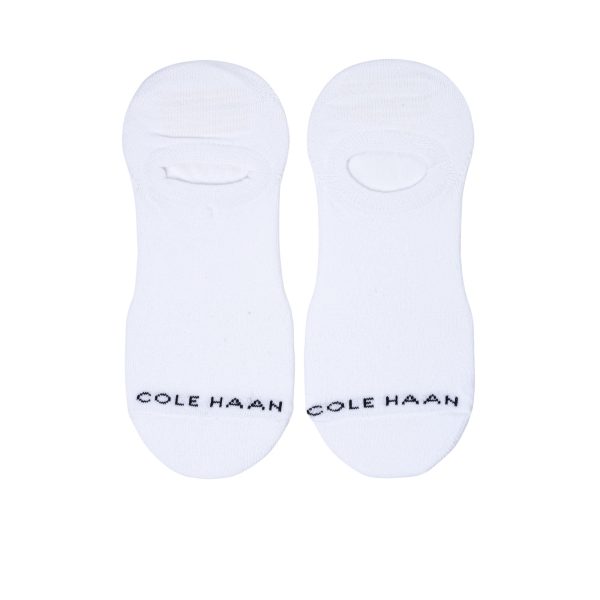 Cole Haan Men s White Socks Set of 2 For Discount