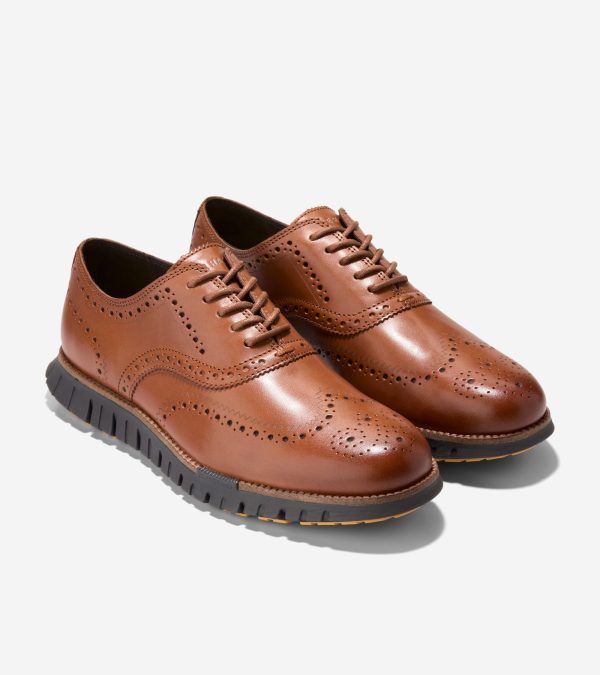 Cole Haan Men s ZERØGRAND Remastered Wingtip Oxfords Discount