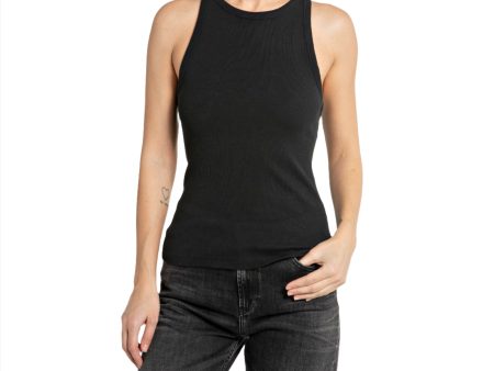 Replay Women s Cotton Rib Top For Cheap