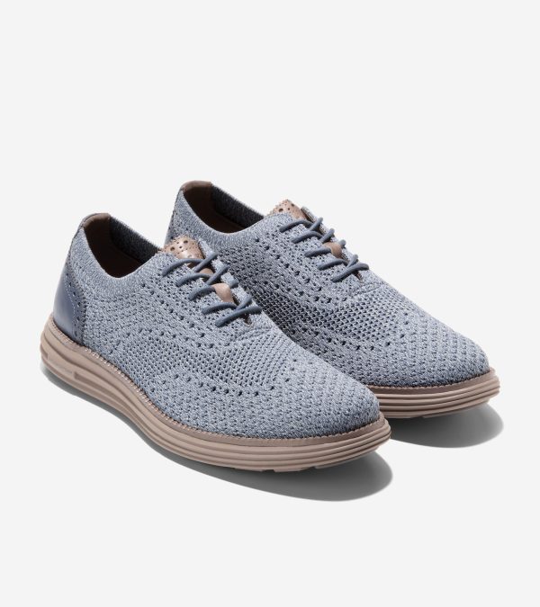 Cole Haan Men s ØriginalGrand Remastered Stitchlite™ Oxfords Online