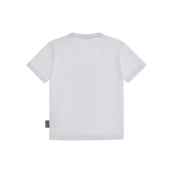 Roberto Cavalli Kids Boy s White T-Shirt For Discount