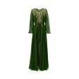 Shaira Women s Olive Green Kaftan For Sale