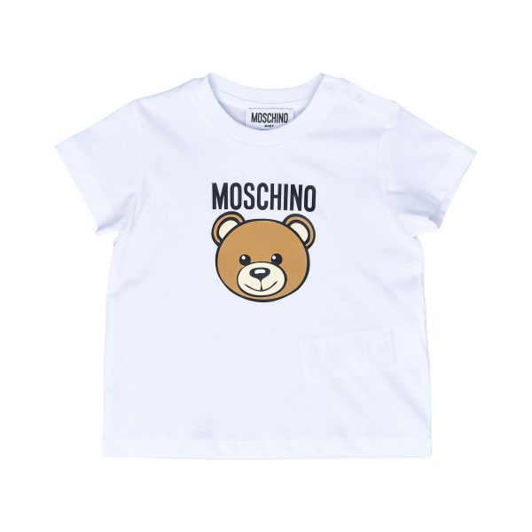 Moschino Kids Babies Cotton T-shirt Hot on Sale