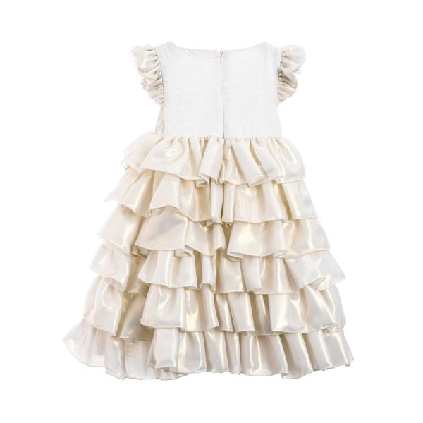 Alviero Martini Kids Girl s Gold Dress Online Sale