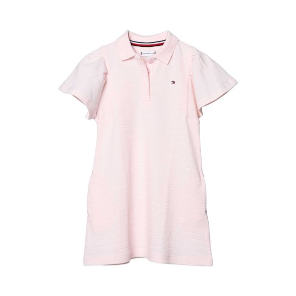 Tommy Hilfiger Kids Girl s Pink Dress Online Hot Sale