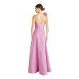 Ml By Monique Lhuillier Women s Amira Soft Orchid Long Dress For Sale