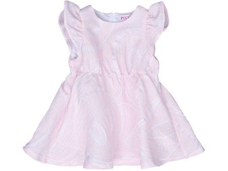 Emilio Pucci Kids Baby Girl s Pink & White Dress Online now