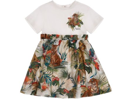 Roberto Cavalli Kids Baby Girl s Multicolor Dress Online Hot Sale