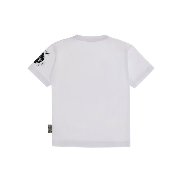 Roberto Cavalli Kids Boy s White T-Shirt For Discount