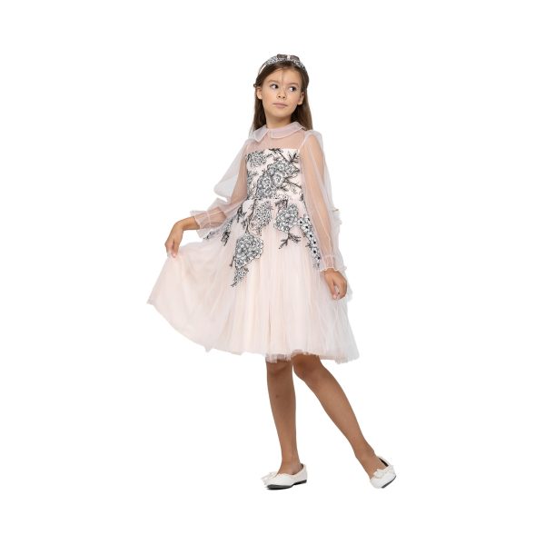 Piccola Speranza Kids Girl s Peach Dress Supply