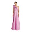 Ml By Monique Lhuillier Women s Amira Soft Orchid Long Dress For Sale