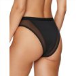 Calvin Klein Women s Black High Leg Tanga Fashion