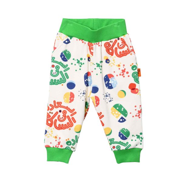 Baby Elephant Kids Girl s White & Multi-color Jogging Suit Discount