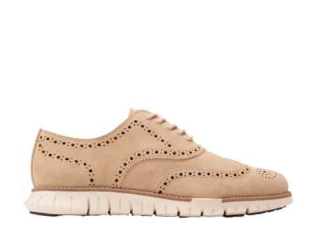 Cole Haan Men s ZERØGRAND Remastered Unlined Wingtip Oxfords on Sale