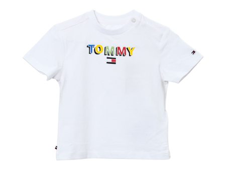 Tommy Hilfiger Kids Baby Boy s White T-Shirt Hot on Sale