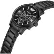 Police Avondale Gents Black Dial Stainless Steel Black Watch Discount