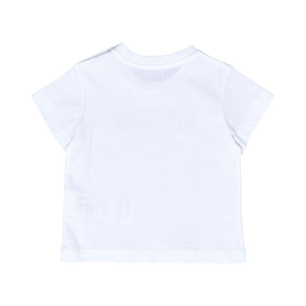 Moschino Kids Babies Cotton T-shirt With Logo Online now