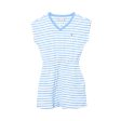 Tommy Hilfiger Kids Girl s White & Blue Dress Online Sale