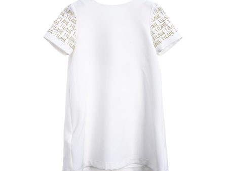 Alviero Martini Kids Girl s White Dress Online Hot Sale