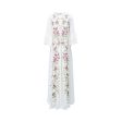 Shaira Women s Ivory Kaftan on Sale