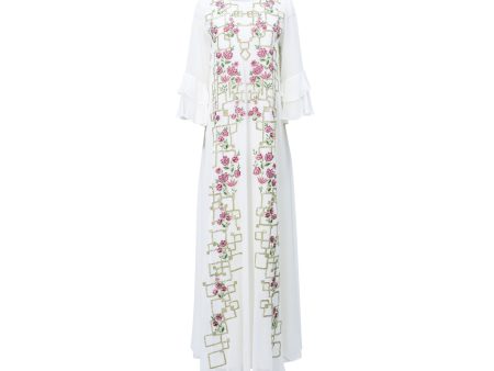 Shaira Women s Ivory Kaftan on Sale