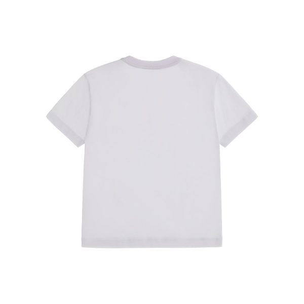 Roberto Cavalli Kids Boy s White T-Shirt Online Sale