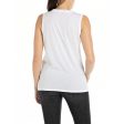 Replay Women s Cotton Jersey Regular Fit Top Supply