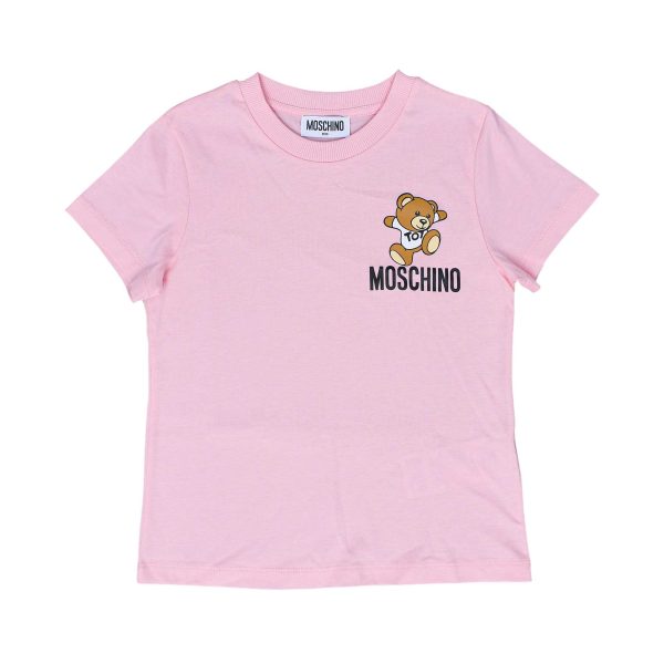 Moschino Kids Boy s Teddy Bear Logo T-Shirt For Discount