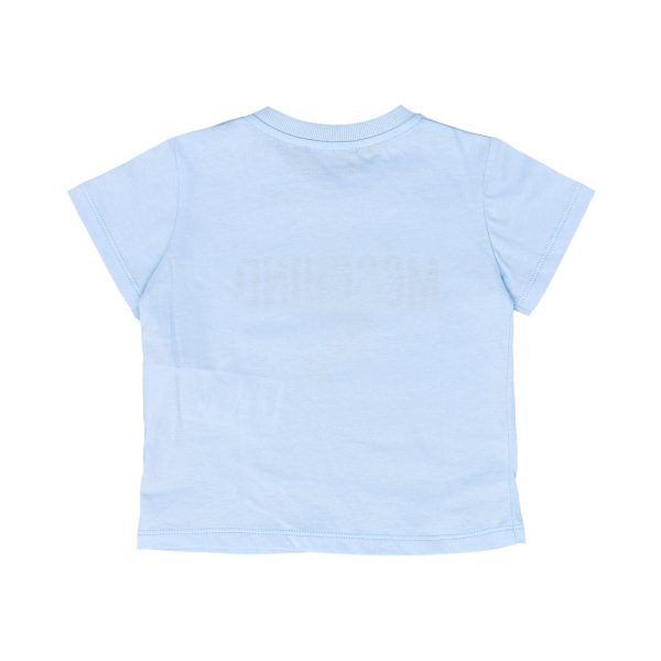 Moschino Kids Baby Boy s Blue T-Shirt For Cheap