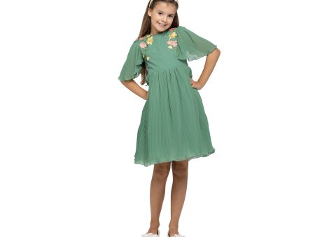 Piccola Speranza Kids Girl s Green Dress on Sale