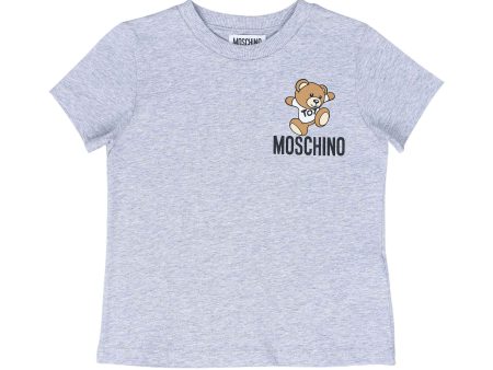 Moschino Kids Boy s Teddy Bear Logo T-Shirt For Discount