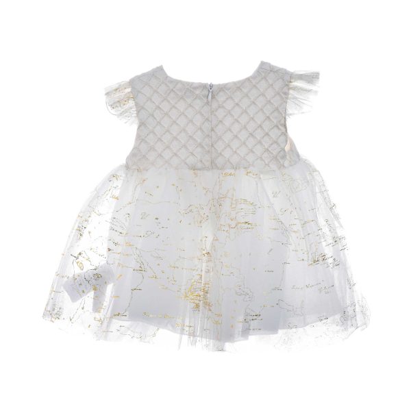 Alviero Martini Kids Baby Girl s White Dress Hot on Sale