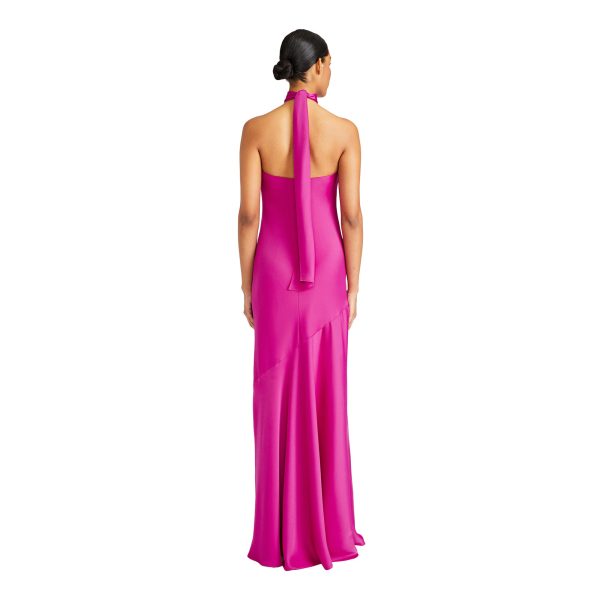 Ml By Monique Lhuillier Women s Caroline Berry Long Dress Online