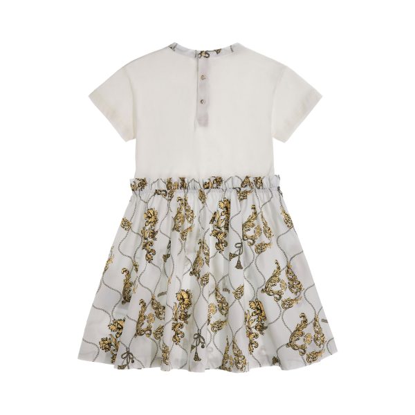 Roberto Cavalli Kids Girl s White Dress Online