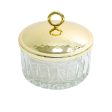 Select Home Splayed Cut Glass Case, Size : 13 Cm Gold on Sale