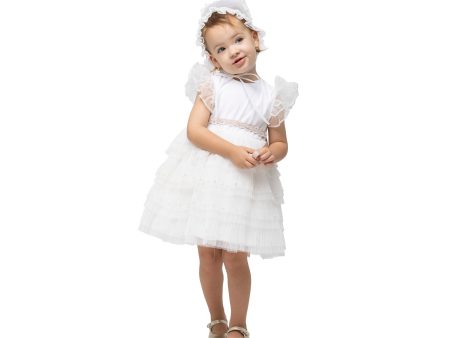 Piccola Speranza Kids Baby Girl s Off-White Dress Online now