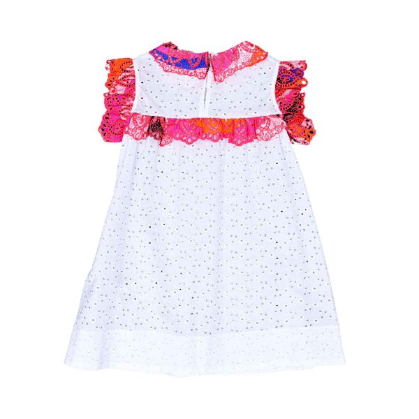 Emilio Pucci Kids Girl s White  Dress Discount