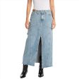 Replay Women s Workwear long skirt in denim Hot on Sale