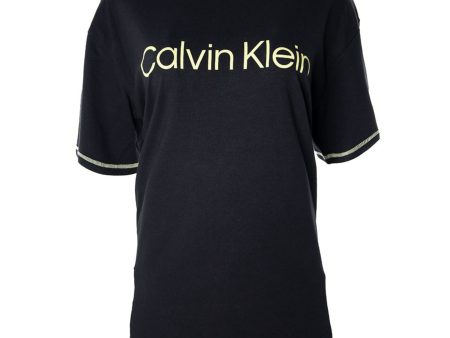 Calvin Klein Women s Black Short Sleeve T-shirt For Sale