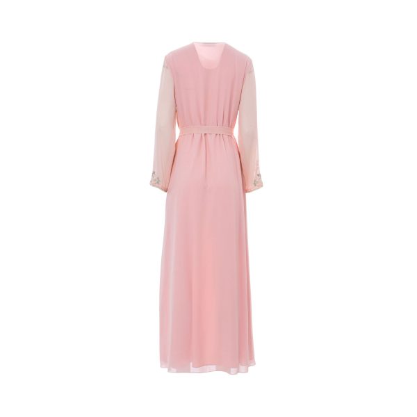 Shaira Women s Pastel Pink Jalabiya Fashion