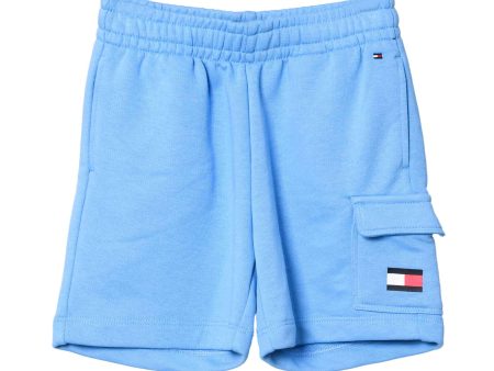 Tommy Hilfiger Kids Boy s Blue Bermuda on Sale