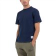 Replay Men s Crewneck t-shirt with micro print on Sale