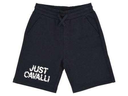 Just Cavalli Kids Boy s Black Bermuda Fashion