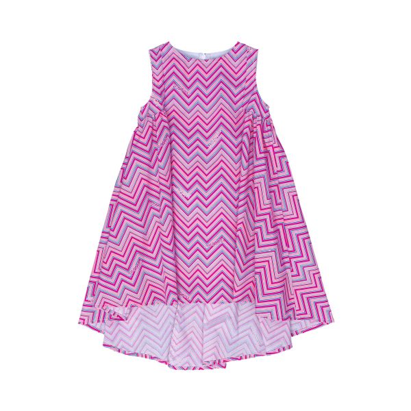 Missoni Kids Girl s Pink Dress Online Sale