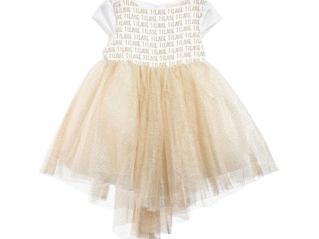 Alviero Martini Kids Girl s Gold Dress Online now