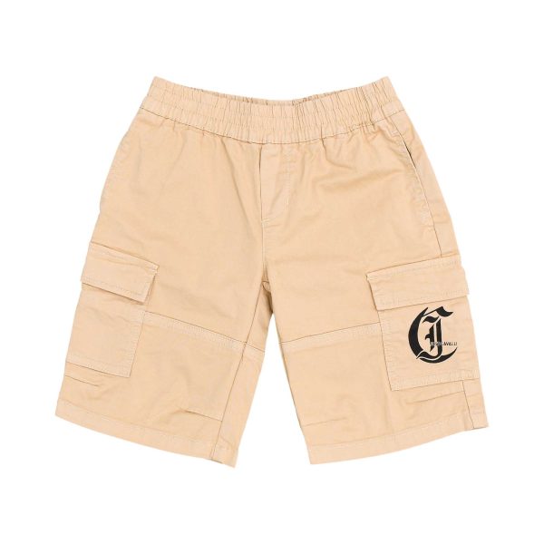 Just Cavalli Kids Boy s Beige Bermuda Online now